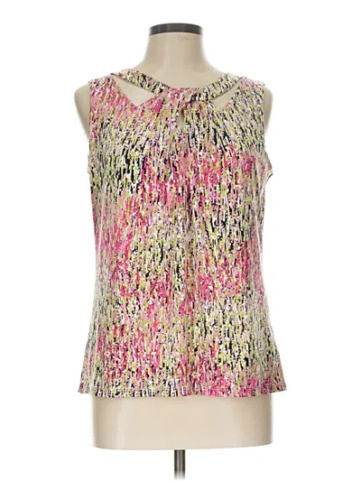 Pre-owned Nine West Sleeveless T-shirt In Pink