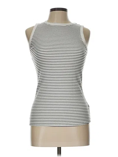 Pre-owned Nine West Sleeveless T-shirt In Silver