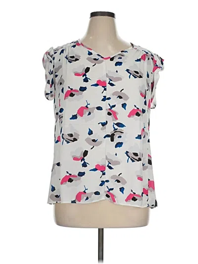 Pre-owned Nine West Sleeveless T-shirt In Silver