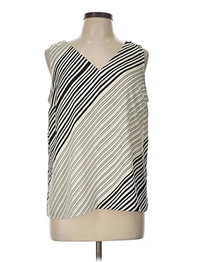 Pre-owned Nine West Sleeveless T-shirt In Silver