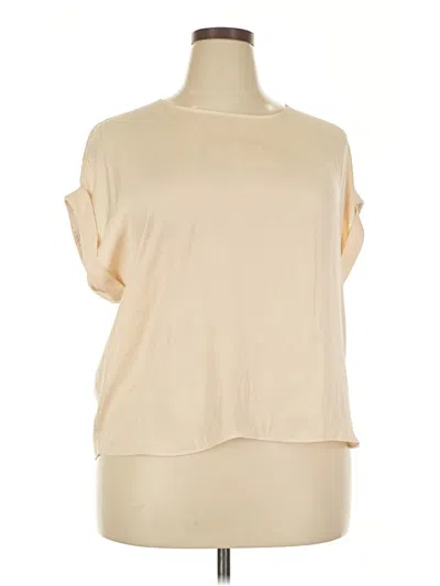 Pre-owned Nine West Sleeveless T-shirt In White