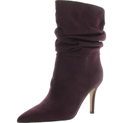 Nine West Slouch 2 Womens Slouchy Pointed Toe Mid-calf Boots In Multi