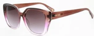 Nine West Smoke Butterfly Ladies Sunglasses 10270468.khlprpsmk In Multi