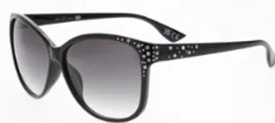 Nine West Smoke Butterfly Ladies Sunglasses 10270482.khlblksmk In Red