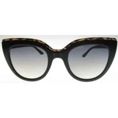 Nine West Smoke Cat Eye Ladies Sunglasses 10270473.khl Blksmk In Black