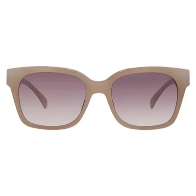 Nine West Smoke Square Ladies Sunglasses 10267745.cgr Tansmk In Pink