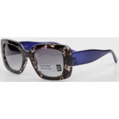Nine West Smoke Square Ladies Sunglasses 10269322.khl Blusmk In Blue
