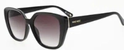 Nine West Smoke Square Ladies Sunglasses 10270469.khlprpsmk In Brown