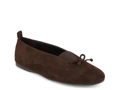 Nine West Smooch Ballet Flat In Brown