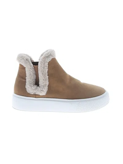Pre-owned Nine West Sneakers In Tan