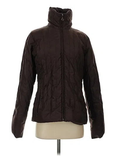 Pre-owned Nine West Snow Jacket In Brown