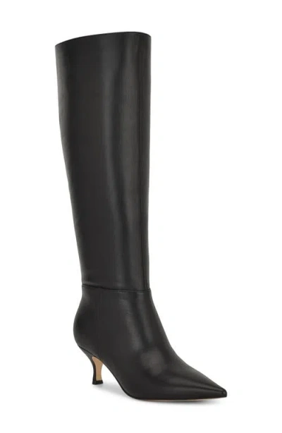 Nine West Somas Knee High Boot In Black
