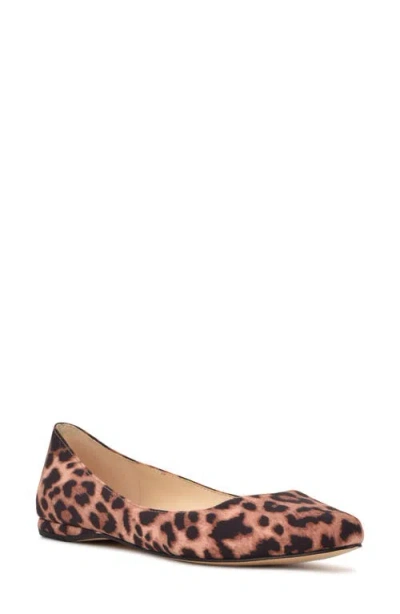 Nine West 'speakup' Flat In Brown