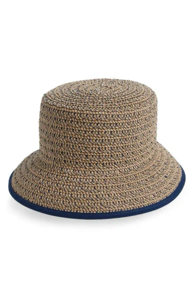 Nine West Split Back Bucket Hat In Brown