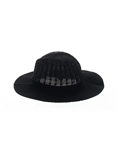 Pre-owned Nine West Sun Hat In Black