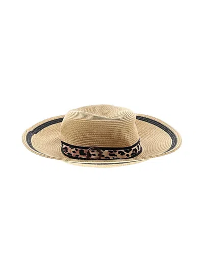 Pre-owned Nine West Sun Hat In Tan