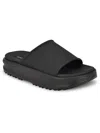 Nine West Women's Sunshin Round Toe Slip-on Casual Sandals In Black