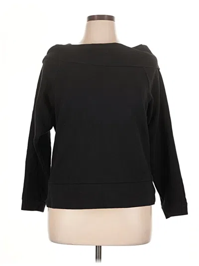 Pre-owned Nine West Sweatshirt In Black