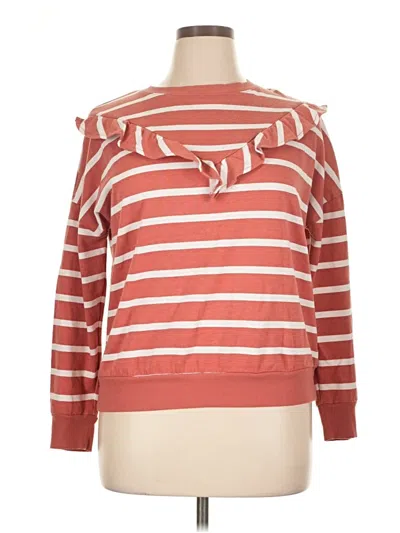 Pre-owned Nine West Sweatshirt In Red
