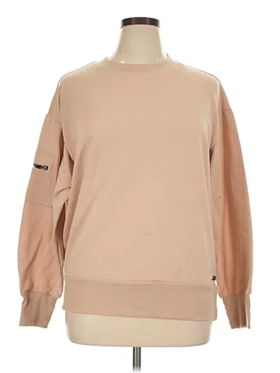 Pre-owned Nine West Sweatshirt In Tan