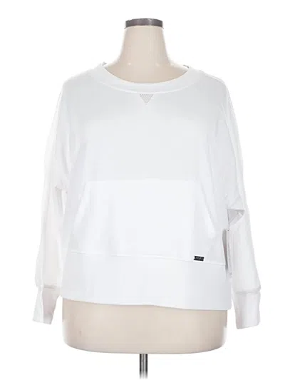 Pre-owned Nine West Sweatshirt In White