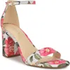 Nine West Tanela Ankle Strap Sandal In White