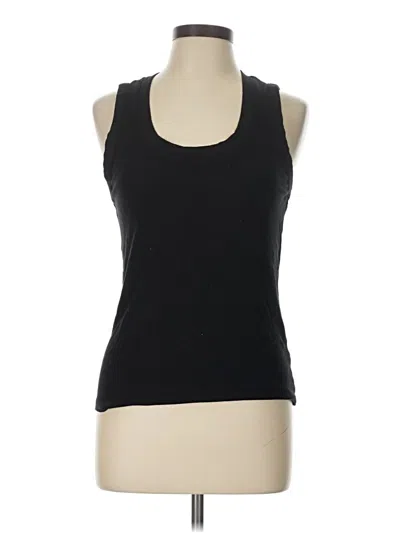 Pre-owned Nine West Tank Top Black Halter Neckline Tops