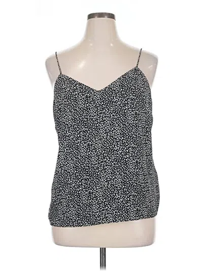 Pre-owned Nine West Tank Top Black Strapless Neckline Tops