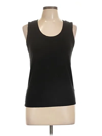 Pre-owned Nine West Tank Top Black Strapless Neckline Tops