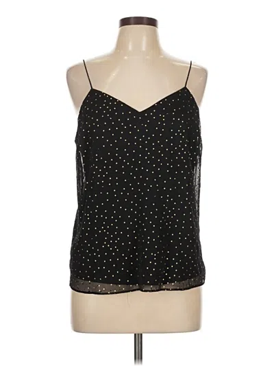 Pre-owned Nine West Tank Top Gold Halter Neckline Tops