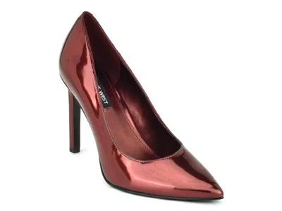 Nine West Tatiana 3 Pump In Burgundy