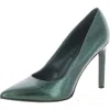 Nine West Women's Fresh Stiletto Pointy Toe Dress Pumps In Green