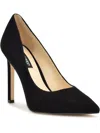 Nine West Tatiana Womens Pointed Toe Pumps In Black