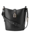 Nine West Tenely Bucket Crossbody Bag In Black