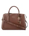 Nine West Tenely Medium Satchel Bag In Brown