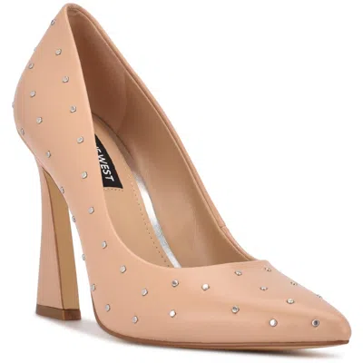 Nine West Tenry 3 Womens Faux Leather Pumps In Pink