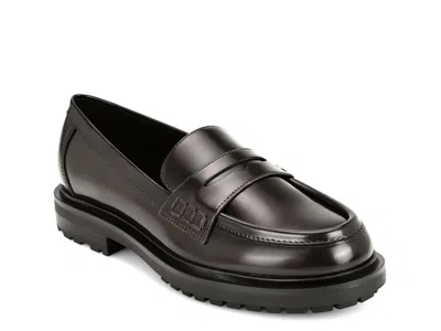 Nine West Teven Penny Loafer In Brown