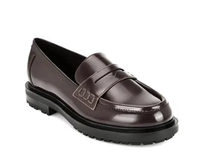 Nine West Teven Penny Loafer In Red