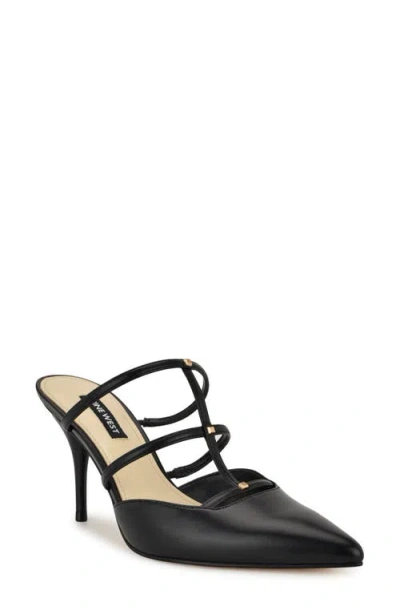 Nine West Tianala Pointed Toe Mule In Black