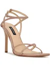 NINE WEST TIDLE WOMENS ANKLE STRAP DRESSY HEELS