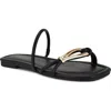 Nine West Tigra Slide Sandal In Black