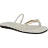 Nine West Tigra Slide Sandal In White