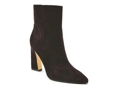 Nine West Todaye Bootie In Brown