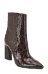Nine West Todaye Bootie In Burgundy