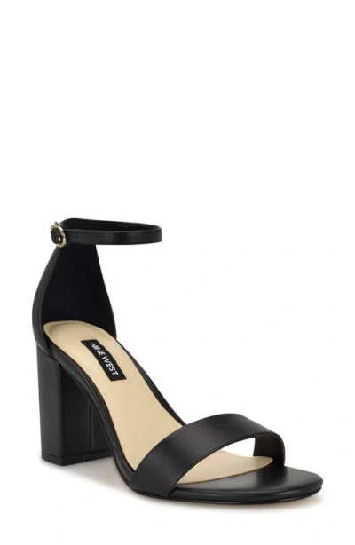 Nine West Toniann Ankle Strap Sandal In Black
