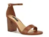 Nine West Toniann Ankle Strap Sandal In Animal Print
