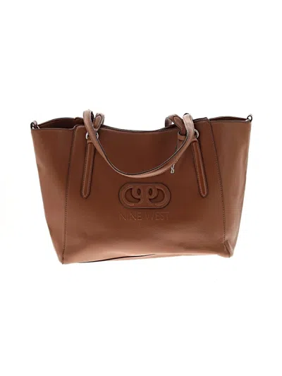 Pre-owned Nine West Tote Bag In Brown