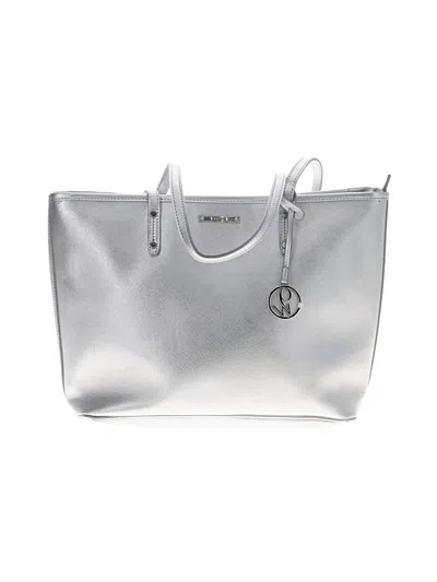 Pre-owned Nine West Tote Bag In Silver