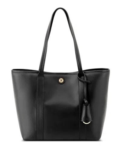Nine West Trista 2 In 1 Large Tote Bag In Black