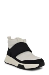 Nine West Tumble High Top Sneaker In Cream,black